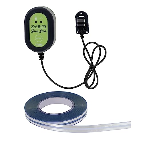 Kerbl Hobbyfarming SnailStop elektrischer Schneckenzaun | Elektrischer Schneckenzaun zur zuverlässigen Schneckenabwehr in Beeten und Gärten, Made in Germany